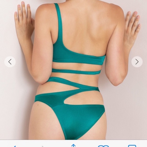 Agent Provocateur Lexxi emerald green bikini bottom only - Picture 9 of 9